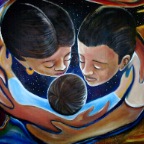 Detail of the familia from 