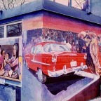 '56 chevy, pan-am hillside, 1977